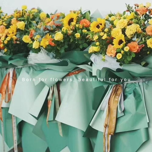 双色欧雅纸 让花束成为艺术品的秘密武器